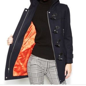 MICHEAL KORS toggle front hooded coat